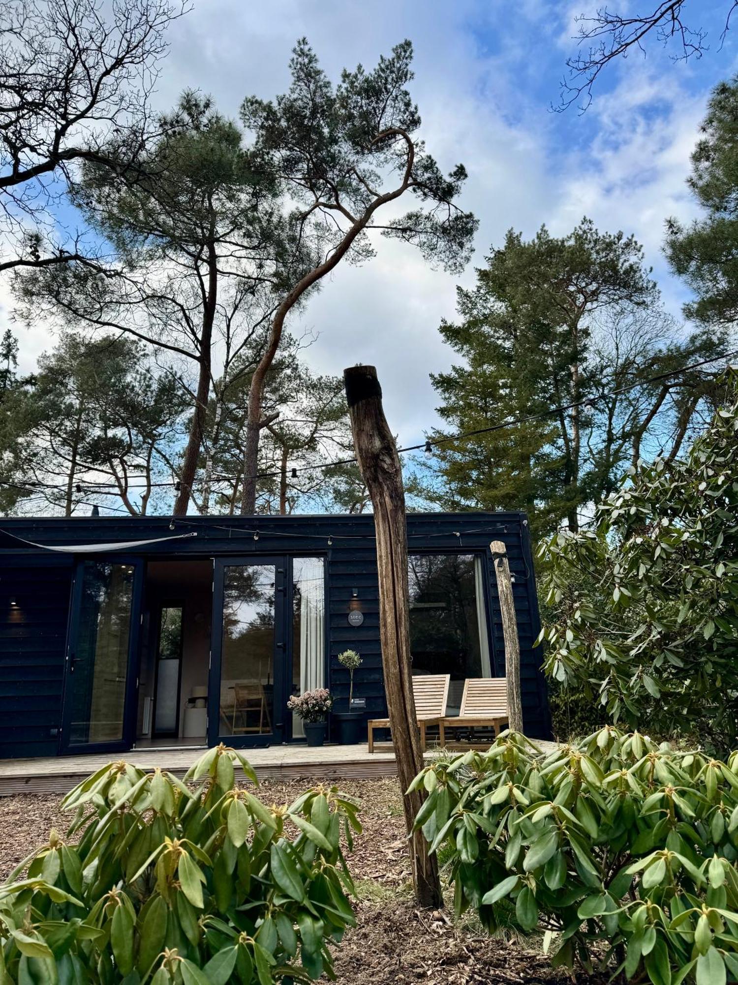 Luxe Tiny House Stec Midden Op De Veluwe In Nunspeet Villa Luaran gambar