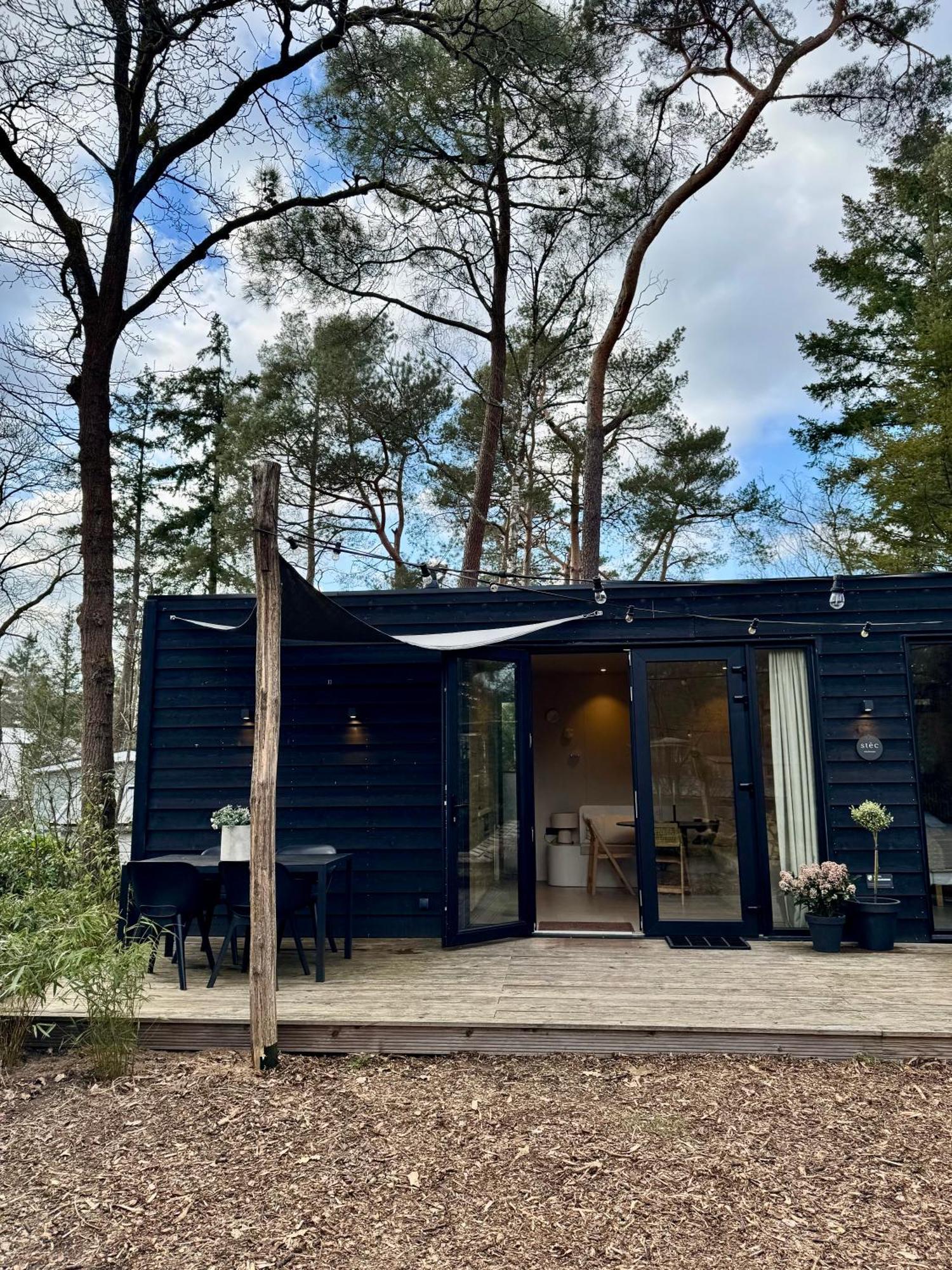 Luxe Tiny House Stec Midden Op De Veluwe In Nunspeet Villa Luaran gambar